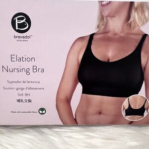 Bravado Designs Women’s Elation Nursing Bra Pullover Maternity Ivory Sz Small